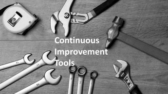 Continuous improvement tools for manufacturing and service industries workshop by Dr Shruti Bhat