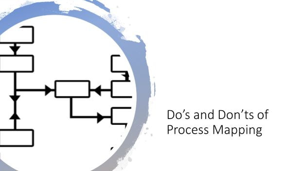 Dos and donts of process mapping 