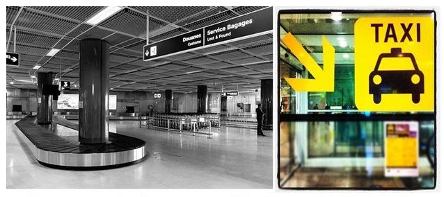 airport operation and people flow using visual management