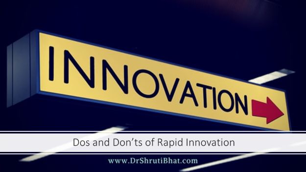 dos and donts of rapid innovation